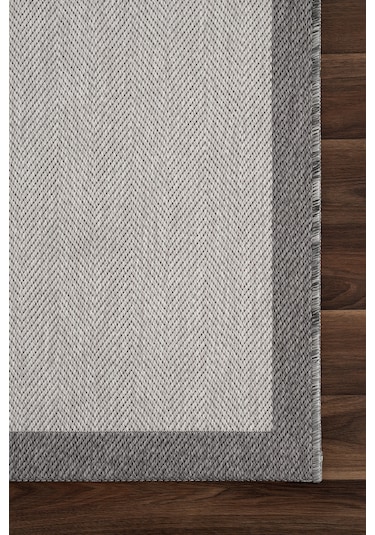Fresco Soft Gri Antrasit Yıkanabilir Halı A3936a Gri Antrasit