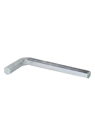 Tekli Alyan Anahtar, 12 Mm, Dayanıklı Çelik, L-tipi