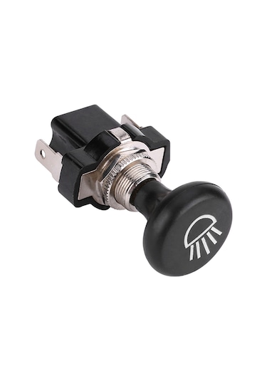 Geeroyoo Golf Araçları Için Push-pull Far Anahtarı, Metal+plastik Malzeme, Siyah Renk, Evrensel Uyumlu Club Car, Ezgo, Yamaha