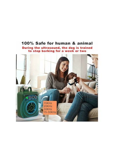 Geeksen Geliştirilmiş Anti Havlama Cihazı Mini Havlama Kontrol Cihazı 4 Etkili