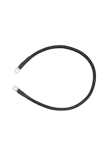 Moly Yunboo 150a Bakır Akü Kablosu Seti - 60cm, Siyah & Kırmızı, 2 Adet 4awg 25mm²