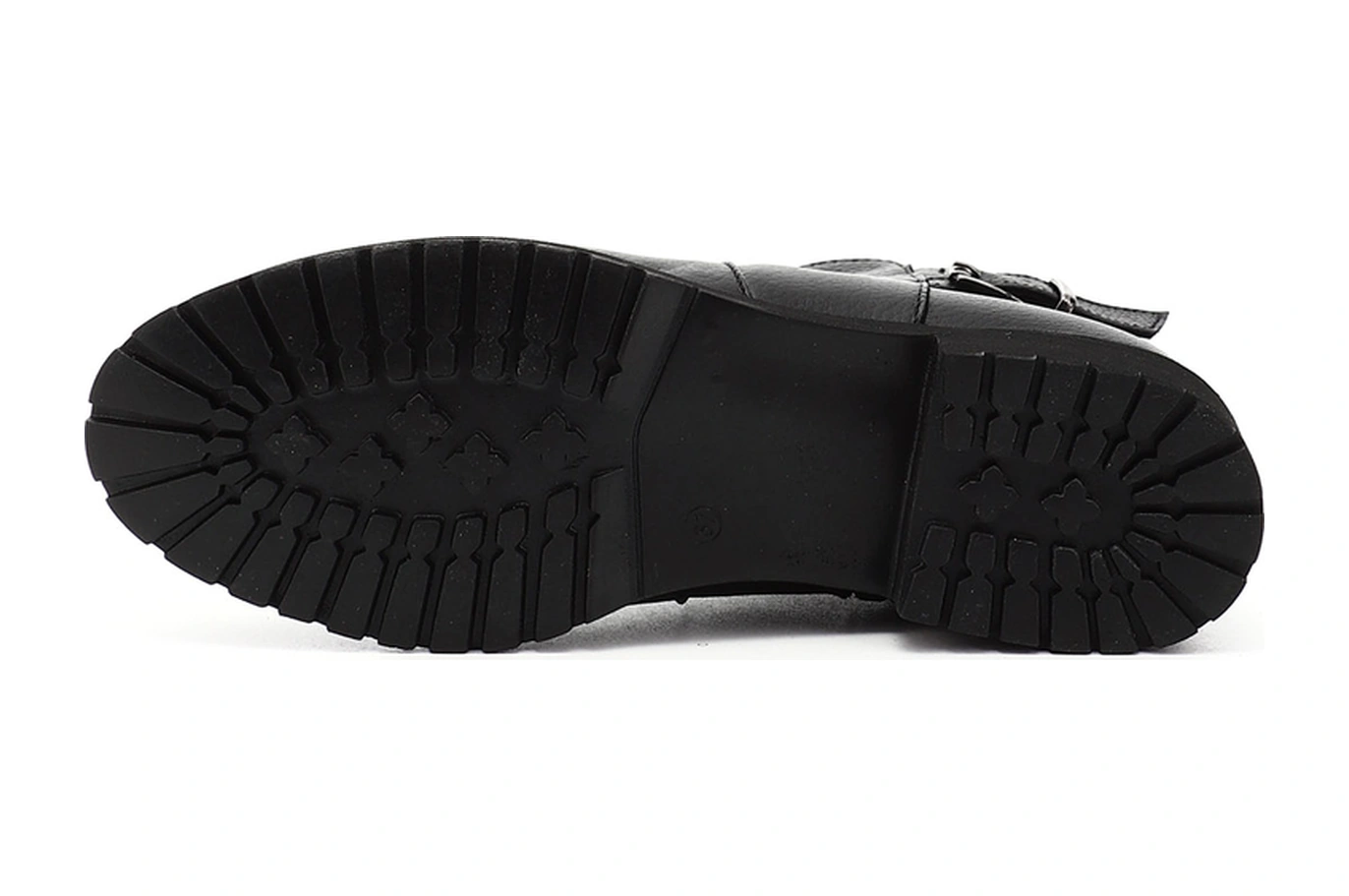 Gönderi R Kadın Siyah Floter Fermuarlı Kauçuk Taban Hakiki Deri Bot Dkzb61346460 Siyah Floter