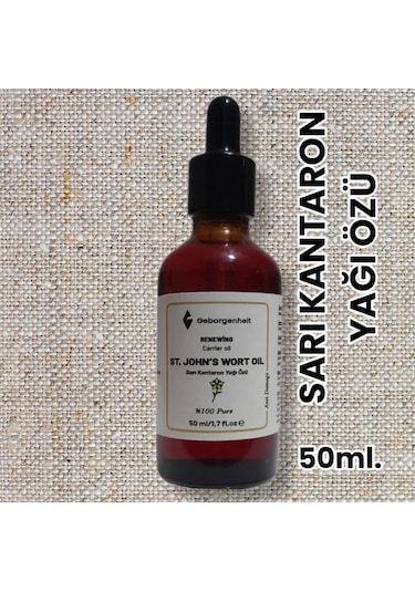 Geborgenheit Sarı Kantaron Yağı Özü 50 ML
