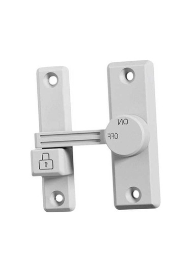 Besthome1 Stabil Sürgülü Beyaz Kapı Mandalı Koruması Ev Ofis Ahır Suntek Model