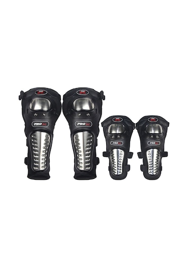 Neevoyu Motor Kollu Ve Dizlik 4'lü Set - Çelik Kaplama, Ayarlanabilir Kayışlı, Offroad Ve Bisiklet Sporları İçin Tüm Mevsim Korumalı Altyapı