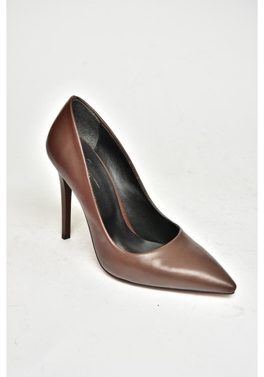 Fox Shoes T676192009 Kahverengi İnce Topuklu Kadın Stiletto Kahverengi