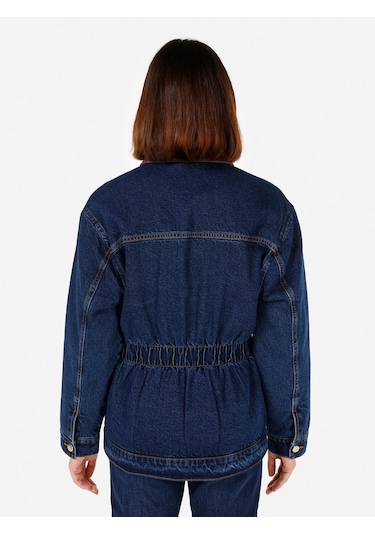 Colins Koyu Mavi Kadın Ceket Denim