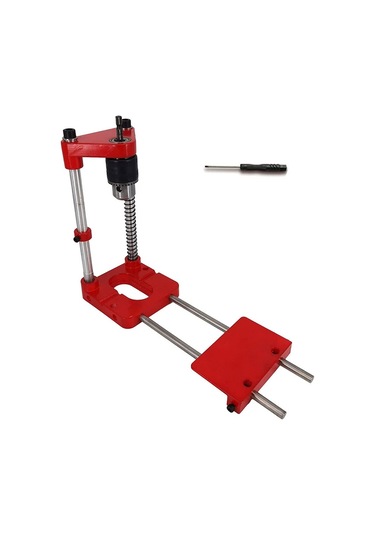 Sones Doğru Konumlandırma Kemer Delme Ahşap Matkap Ahşap İşleme Konum Belirleme Aksesuarları Aracı, Stil: Plastik Kırmızı