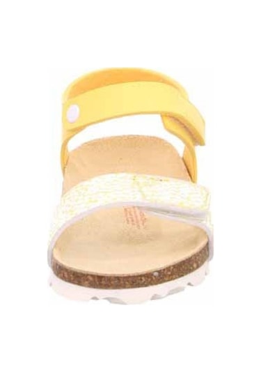 Superfit 4-00123 Kız Çocuk Sarı Mantar Sandalet Sarı