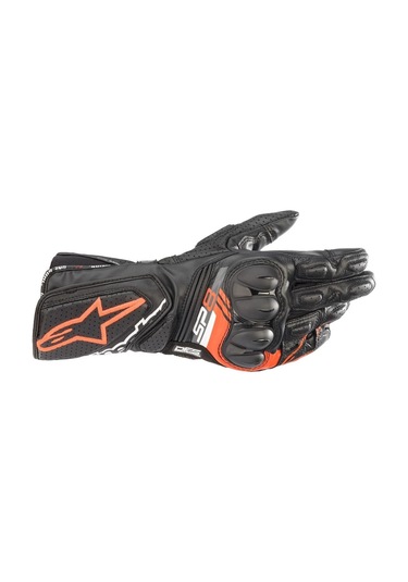 Alpinestars Sp-8 V3 Korumalı Motosiklet Eldiveni Siyah Kırmızı