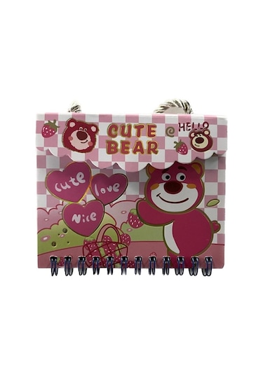 Sweet Panda Not Defteri A7 Spiralli 9x11 70 Yaprak Çok Renkli