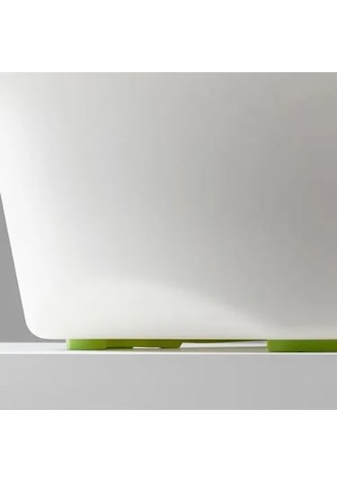 Yumuşak Kenarlar Kayma Önleyici 71x43x20 Cm Bebek Küveti Lattsam