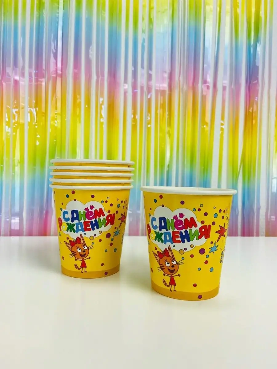 Riota 6 Kişilik Üç Kedi Parti Seti 157964467 Gri