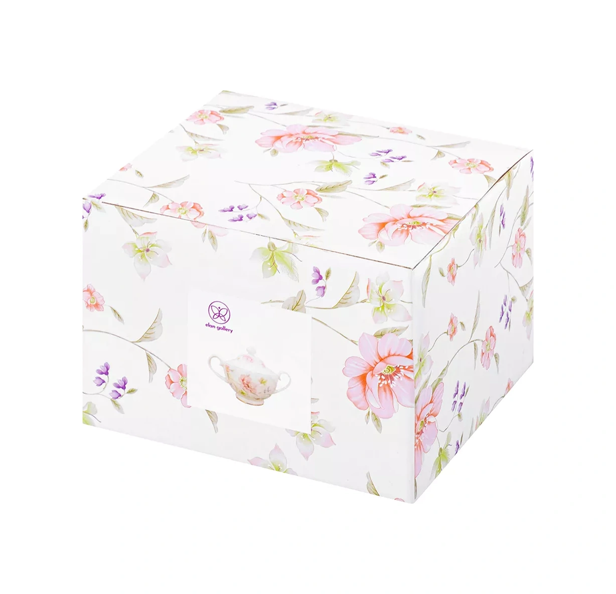 Elan Gallery "diana" Serisinden Kapaklı Şekerlik, 450 Ml 6407161 Beyaz