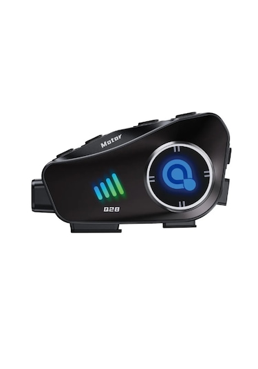 Q28 Motosiklet Kask Bluetooth Kulaklık 1080p Kamera Interkom Kula
