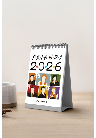 Friends Tasarım 2026 Masa Takvimi Pytktkv023
