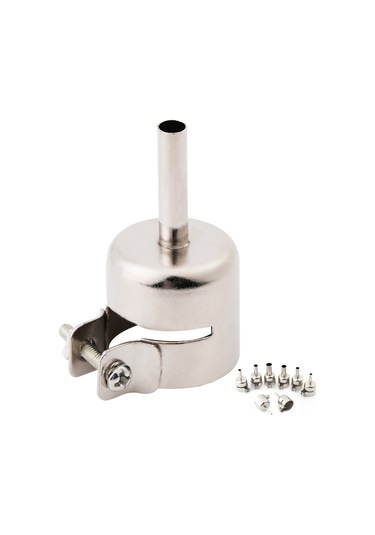 Konesam 8 Parça 850 Serisi Isı Makinesi Uçları 3-12mm - Paslanmaz Çelik, Sabit Kilitleme, Uzun Ömürlü Tamir Aksesuarı