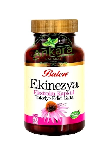 Balen Ekinezya Ekstraktı Kapsülü - C Vitamini - 60 Kapsül