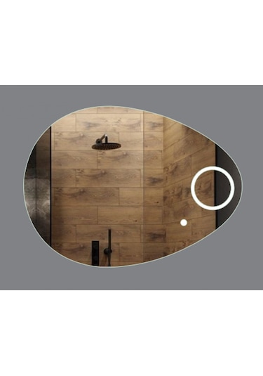 Brat 60x80 Yumurta Kesim Dokunmatik Led Ayna Şeffaf