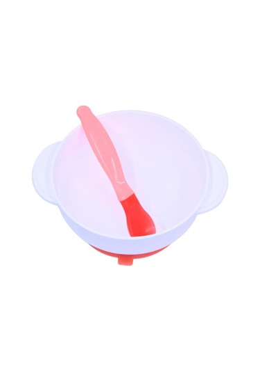 Pembe Bebek Besleme Sofra Çocuk Tabağı Enayi Kase Pembe