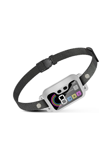 Geeksen Köpek Eğitim Cihazı Köpekler İçin Havlama Tasması Renkli Ekran Akıllı