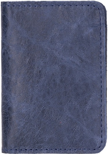 Enrico Slim Deri Kartlık Tn5 Antik Mavi