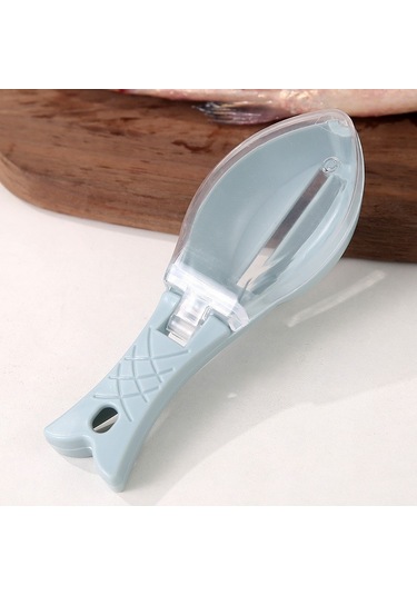 Jian Fan Kazıma Balık Pulu Artefaktı Mavi Mavi