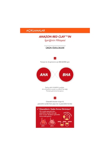Missha Gözenekli Ciltler İçin Amazon Kili Maskesi 110 ML Amazon Red Clay Pore Mask