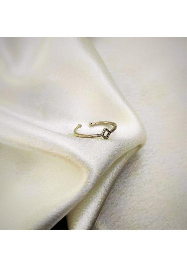 GÜMÜŞ KAPLAMA KARARMAZ DÖRTGEN FİGÜR ALTTAN AYARLI EKLEM YÜZÜK-YÜZÜK35 Gümüş