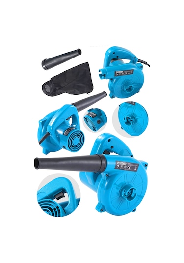 Steiner 3000 W Hava Kompresörü Elektrikli Devir Ayarlı Hava Üfleme Makinesi Mavi