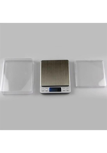 Buffer Dijital Hassas Mutfak Terazisi Hassas Tartı 2000 Gr/01 Gr Hassasiyet Çok Renkli