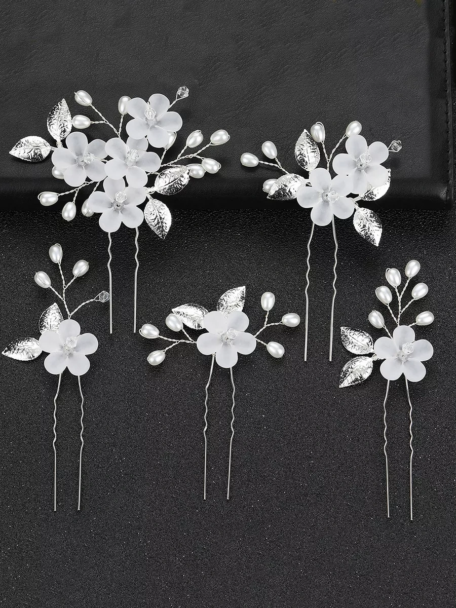 Bıjuteks Gelin Saç Tokaları 187019197 Kırmızı-Beyaz