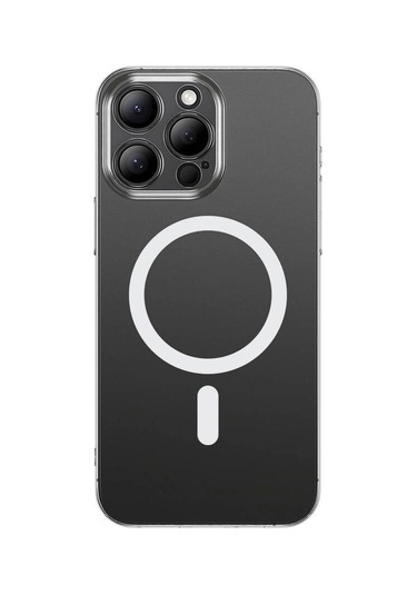 iPhone Uyumlu 15 Pro Kılıf Magsafe Şarj Özellikli Toz Önleyici Redclick Helo Kapak