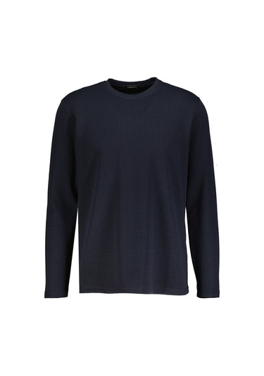 Finesuits Erkek Jakarlı Sweatshirt 242209020.lnkoyr Lacivert