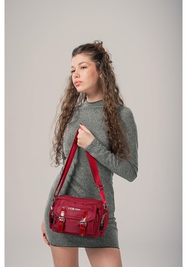 Ççs Kadın 17886 Omuz Çantası Bordo