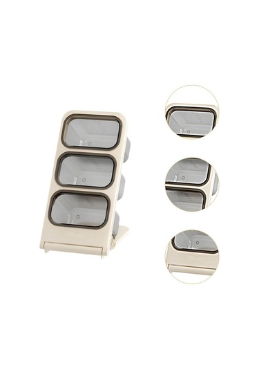 Pazly Suntek Kalem Tutucu - Basit & İdeal Hediye, Kırtasiye Rafı Fincan Beyaz Beyaz