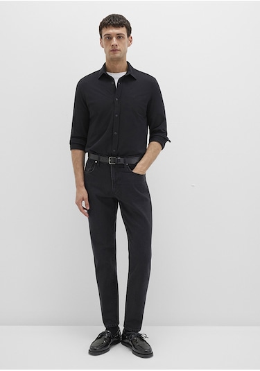 Mavi - Siyah Gömlek 0210294-900 Siyah