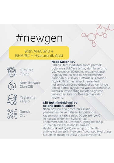 Newgen Vitamin C Serum 30 ML + Youth Booster Serum 30 ML