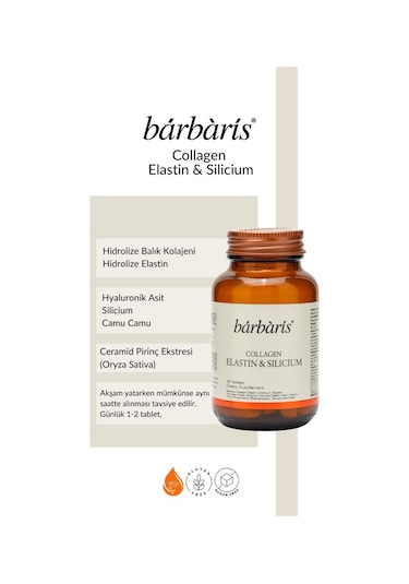 Barbaris Collagen Elastın & Sılıcıum 30 Tablets