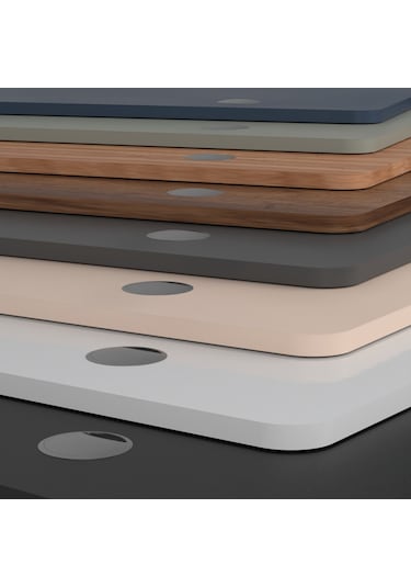 Karr Office O-Flex O2S8 Duo Çift Motorlu Elektrikli Yükseklik Ayarlı Masa - 180X80 - Bambu/S Bambu