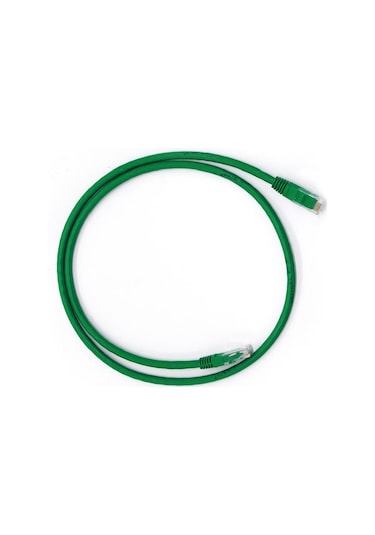 Vcom Np611B-N-1.0 Cat6 1.0Mt Yeşil Utp Patch  Kablo