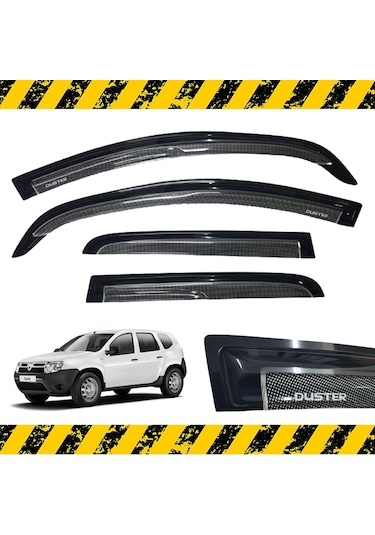 Dacia Duster Mügen Cam Rüzgarlığı Benekli 2010-2017 Arası 4Lü Set N11.31085