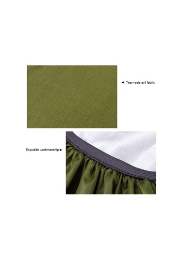 Sones Su Geçirmez Toz Geçirmez Sırt Çantası Yağmur Kılıfı Taşınabilir Ultra Hafif Açık Hava Aletleri Yürüyüş Koruyucu Kılıf 35l Kamuflaj