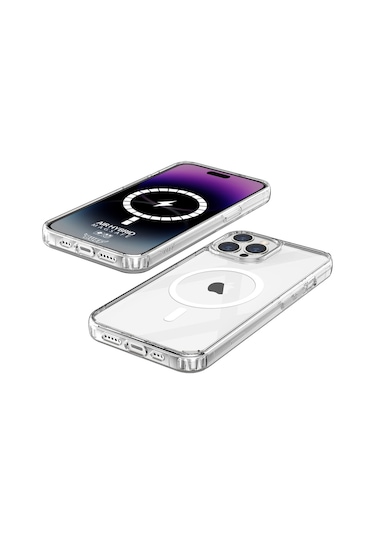 Buff Apple Uyumlu iPhone 14 Pro Max Magsafe Air Hybrid Kilif 554495755