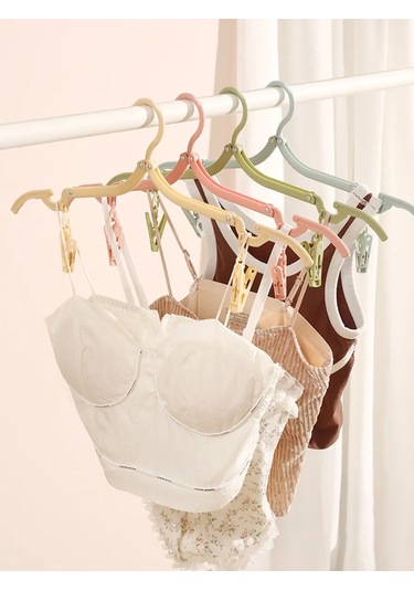 Lunext Katlanabilir Seyahat Elbise Askısı 398559552 Yeşil