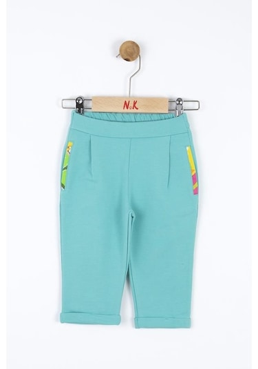Nk Kids Kız Bebek Parrot Pantolon 56610 Mavi