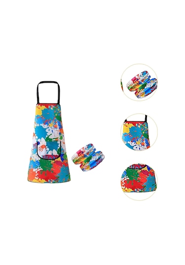 Suntek Sanat Önlük Yumuşak Doğum Günü  Xl Çok Renkli