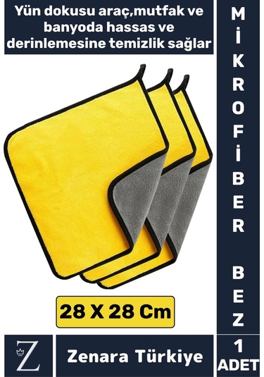 Yüksek Kaliteli Araba Mutfak Banyo Lavabo Yıkama Temizleme Hassas Derin Temizlik Yün Mikrofiber Bez