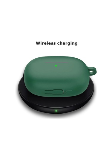 Xiaomi Gürültü Azaltma Pro Flipbuds Pro Kulaklıklar İçin Silikon Koruyucu Kılıf Koyu Yeşil