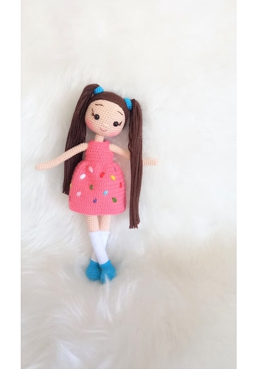 Sofia Bebek Amigurumi Organik Oyuncak